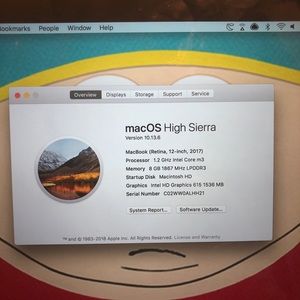 MacBook 2017 for trade with Alyons